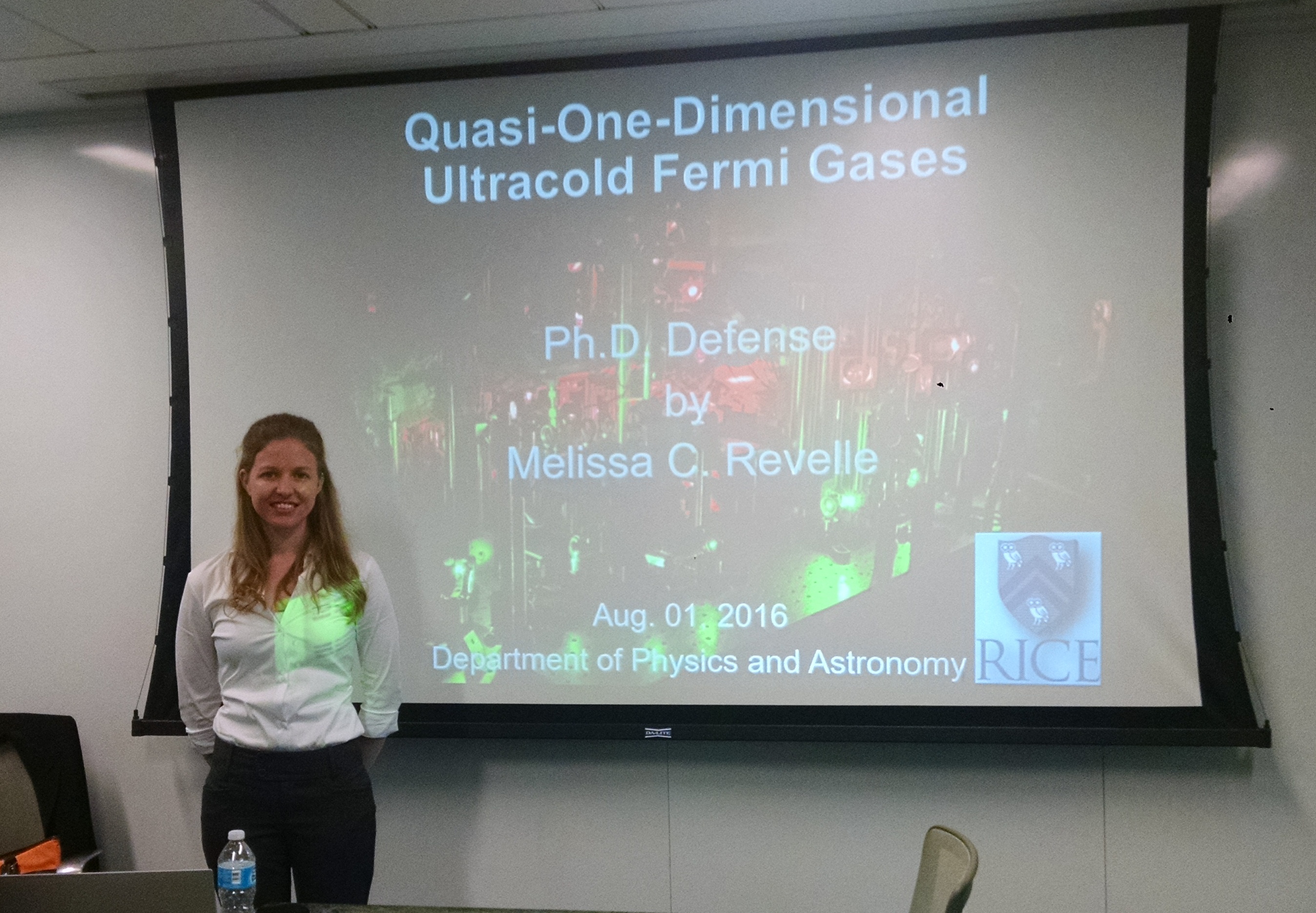 Melissa has defended her PhD thesis!
